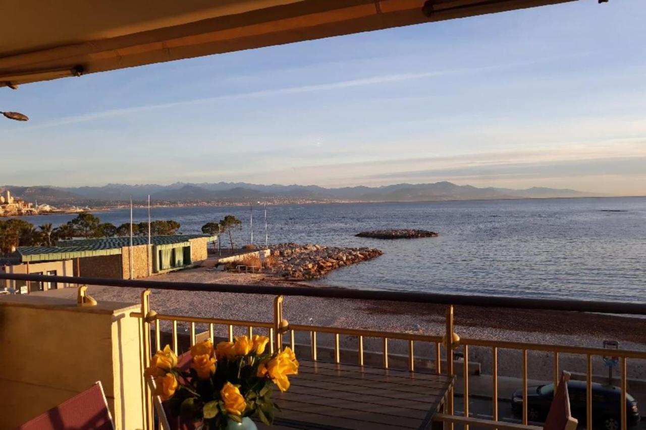 Seafront One Bedroom Apartment With A Terrasse Swimming Pool And A Parking Αντίμπ Εξωτερικό φωτογραφία
