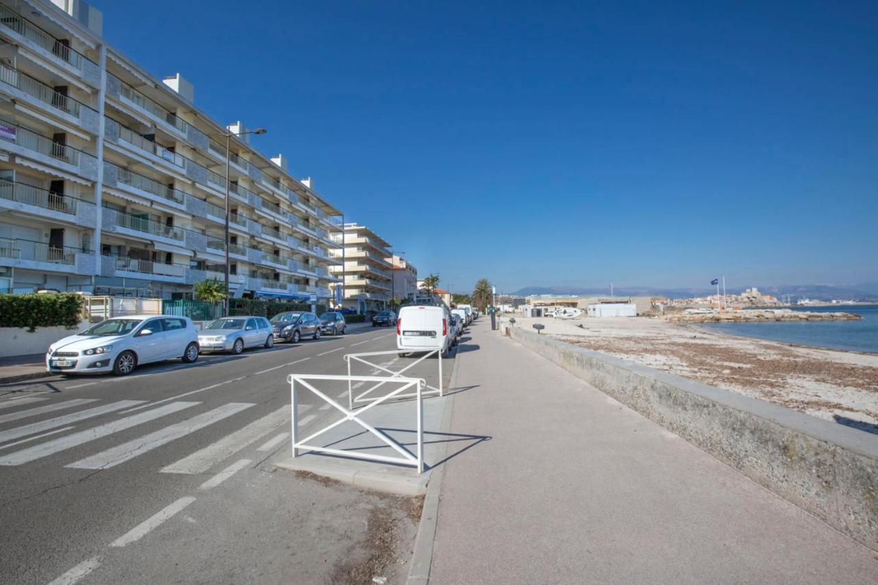 Seafront One Bedroom Apartment With A Terrasse Swimming Pool And A Parking Αντίμπ Εξωτερικό φωτογραφία