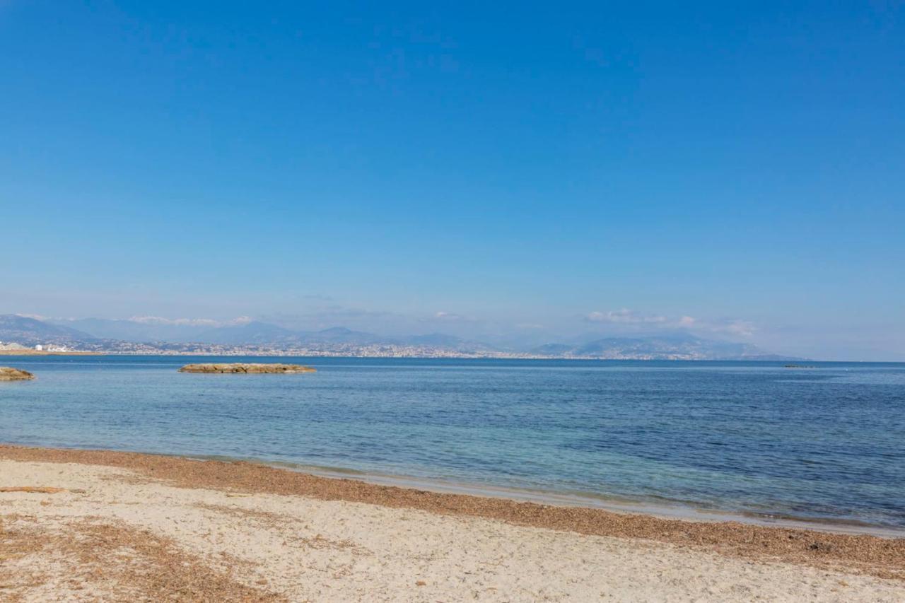 Seafront One Bedroom Apartment With A Terrasse Swimming Pool And A Parking Αντίμπ Εξωτερικό φωτογραφία